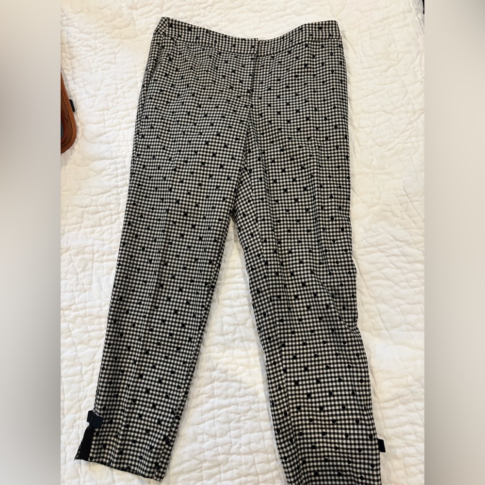 Talbots Petite Black and White Pants